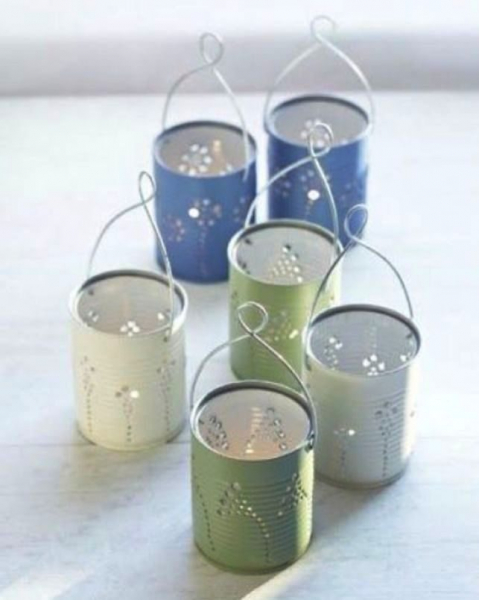 25 идей по использованию консервных банок