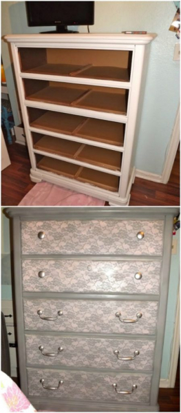 25 необычных преображений старой мебели с помощью простой краски