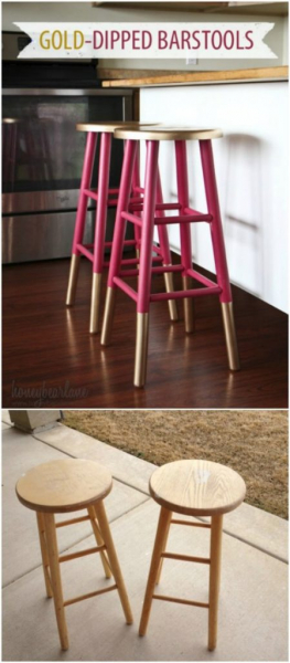 25 необычных преображений старой мебели с помощью простой краски