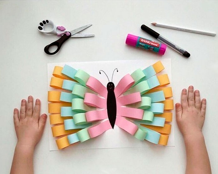 Аппликации из бумаги