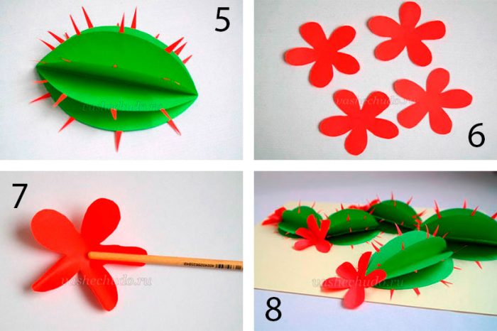 Аппликации из бумаги