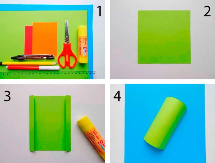 Аппликации из бумаги