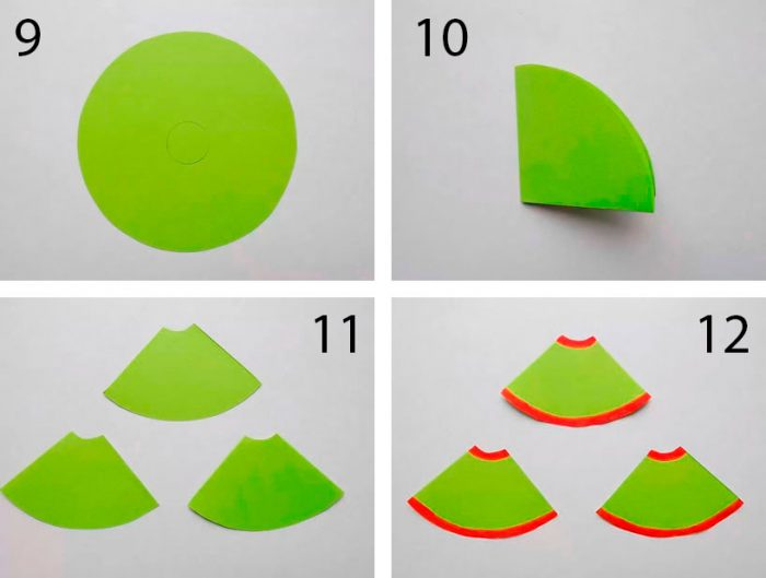 Аппликации из бумаги