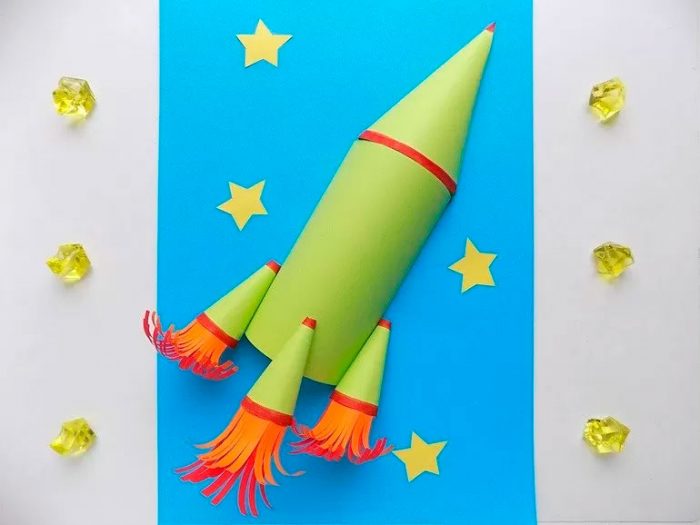 Аппликации из бумаги