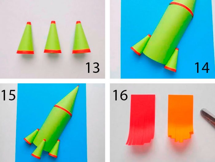 Аппликации из бумаги