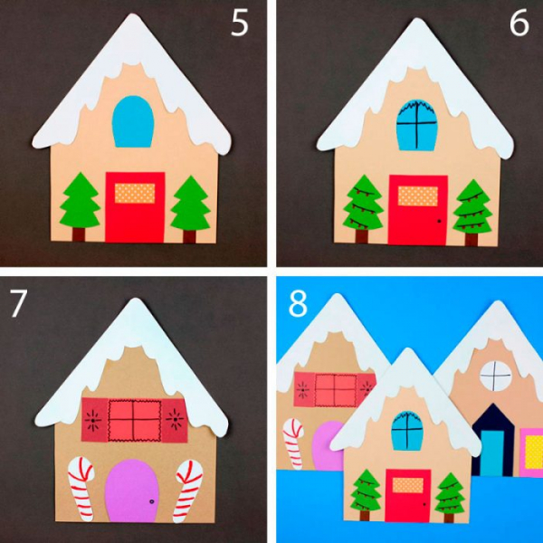 Аппликации из бумаги