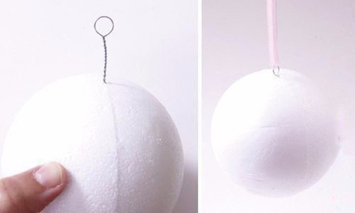 Цветочный шар из гофрированной бумаги пошагово