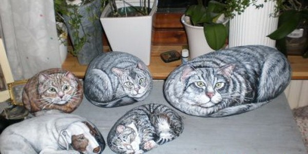 Дары моря на садовом участке. Украсьте сад и не только расписными камнями