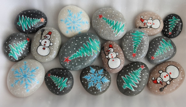 Дары моря на садовом участке. Украсьте сад и не только расписными камнями