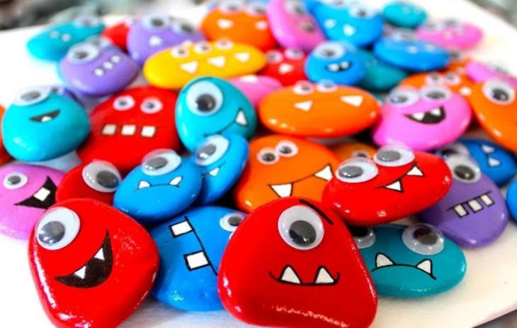 Дары моря на садовом участке. Украсьте сад и не только расписными камнями