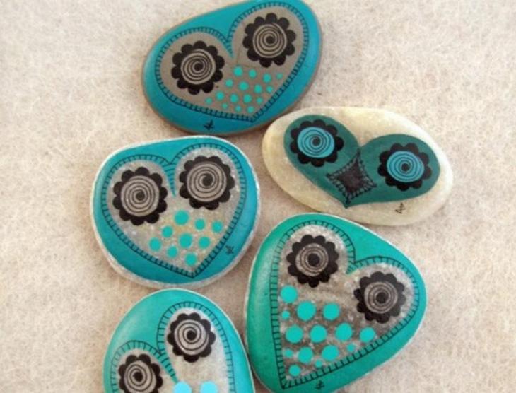 Дары моря на садовом участке. Украсьте сад и не только расписными камнями