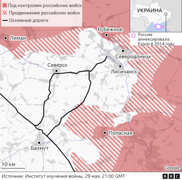 Российские войска продвигаются вглубь Северодонецка: что известно на данный момент