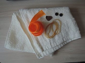 Как из полотенца сделать медведя?