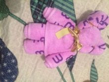 Как из полотенца сделать медведя?