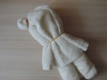 Как из полотенца сделать медведя?