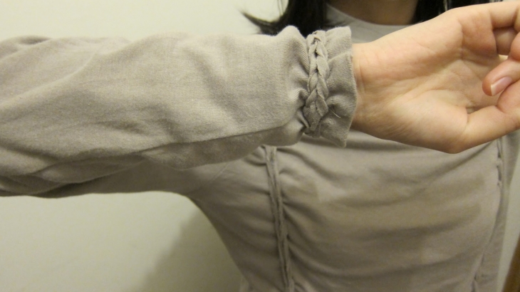 Как красиво укоротить рукав на несколько сантиметров