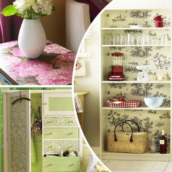Как рационально и со вкусом использовать остатки обоев: самые креативные идеи