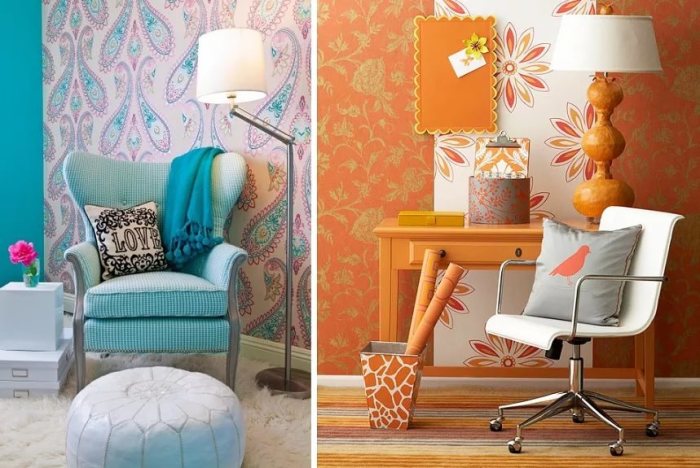 Как рационально и со вкусом использовать остатки обоев: самые креативные идеи