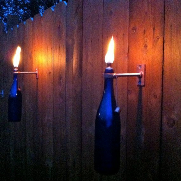 Как сделать лампу из бутылки своими руками