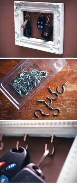 Ключница настенная: оригинальные идеи дизайна