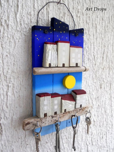 Ключница настенная: оригинальные идеи дизайна