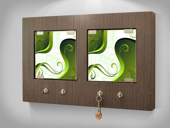 Ключница настенная: оригинальные идеи дизайна