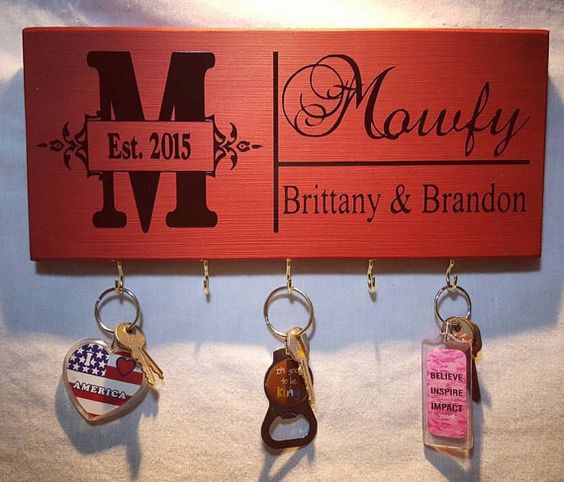 Ключница настенная: оригинальные идеи дизайна