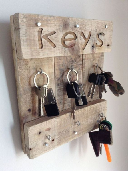 Ключница настенная: оригинальные идеи дизайна