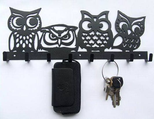 Ключница настенная: оригинальные идеи дизайна