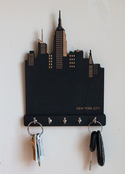 Ключница настенная: оригинальные идеи дизайна