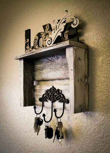 Ключница настенная: оригинальные идеи дизайна
