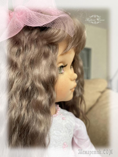 Коллекционная текстильная кукла