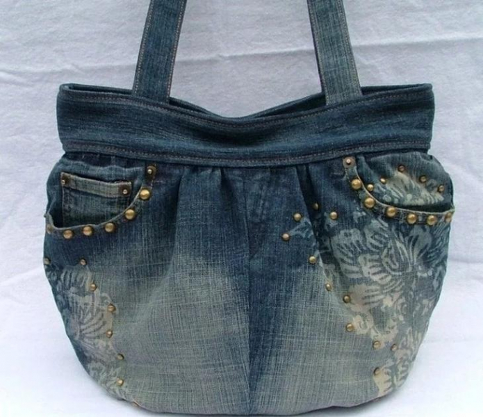 Оригинальные сумки своими руками из ткани