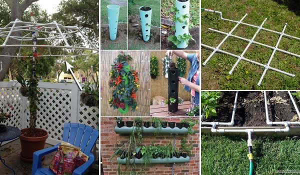 ПВХ трубы на участке: 20 идей, способных облегчить жизнь дачникам