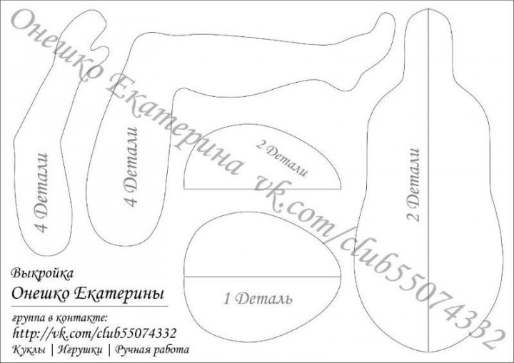 Шьем куклу своими руками: выкройки и мастер-классы