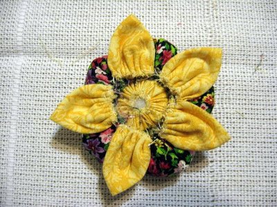 Шьем сами держатель для салфеток в технике йо-йо