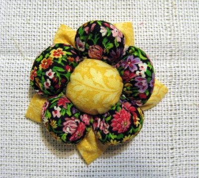 Шьем сами держатель для салфеток в технике йо-йо