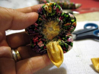 Шьем сами держатель для салфеток в технике йо-йо