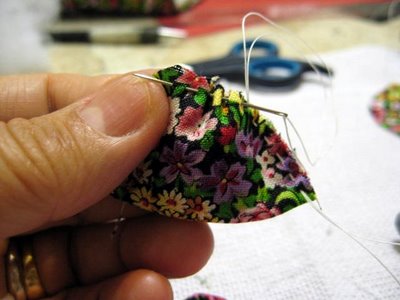 Шьем сами держатель для салфеток в технике йо-йо