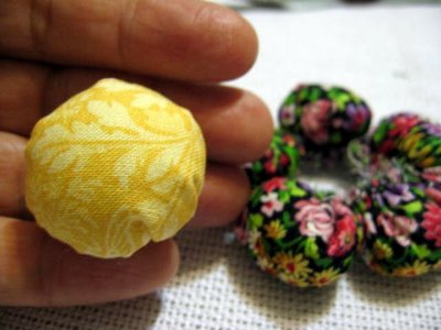 Шьем сами держатель для салфеток в технике йо-йо