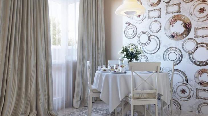 Техника декупажа стен: этапы выполнения и применение в разных комнатах