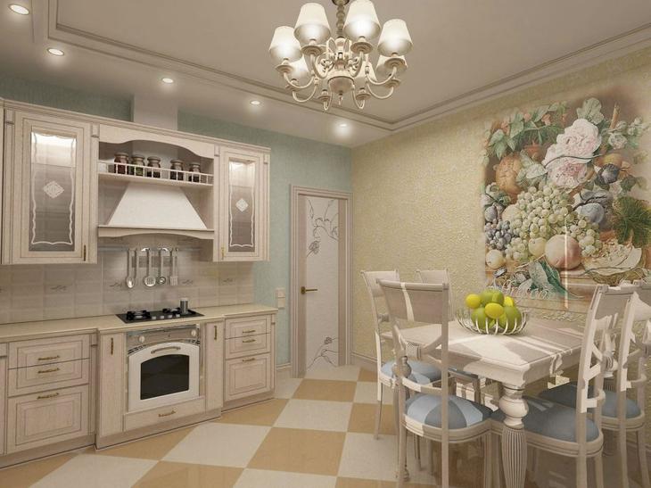 Техника декупажа стен: этапы выполнения и применение в разных комнатах