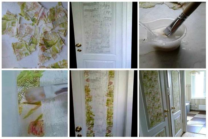 Техника декупажа стен: этапы выполнения и применение в разных комнатах