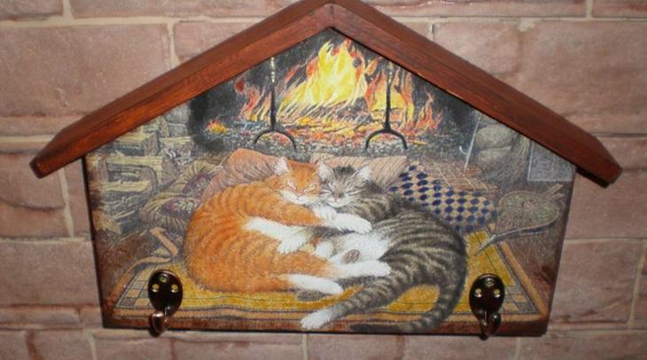 Техника декупажа стен: этапы выполнения и применение в разных комнатах