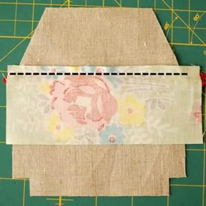 Уютные домики из лоскутков