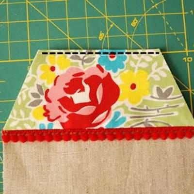 Уютные домики из лоскутков