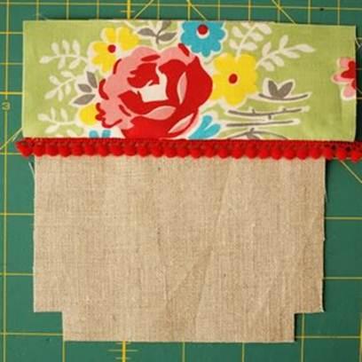 Уютные домики из лоскутков