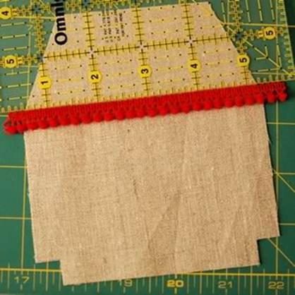 Уютные домики из лоскутков