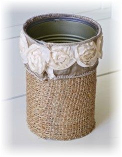 Вещи для дома из мешковины