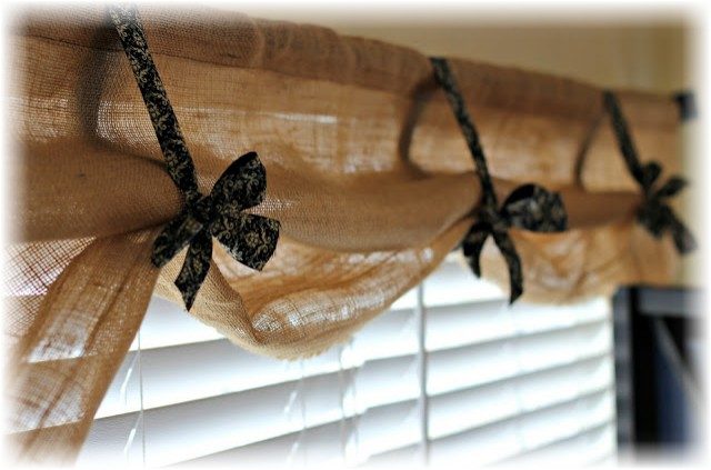 Вещи для дома из мешковины